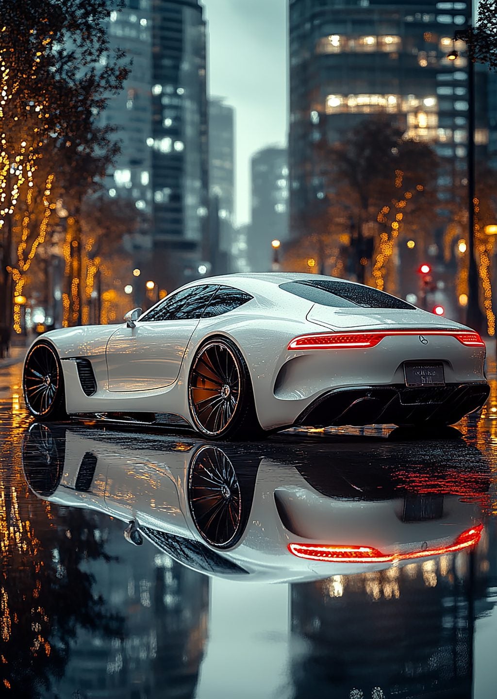 Mercedes-Benz AMG GT: Şehir Işıkları