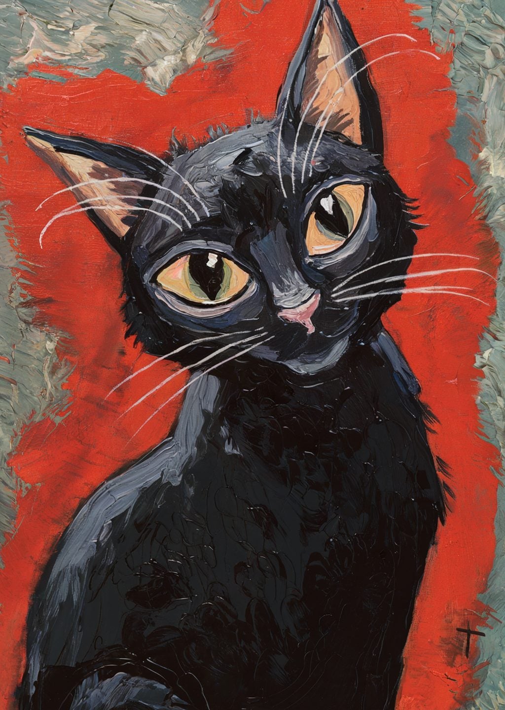 Siyah Kedi: Sanat Eseri