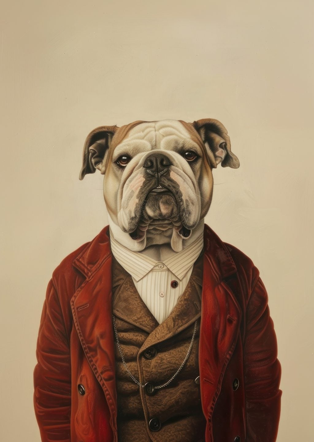 Bulldog: Şık Giyimli Karakter