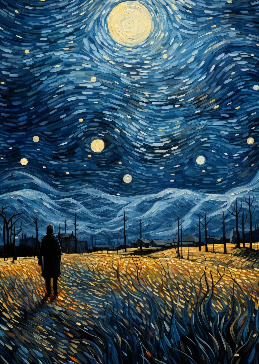 Van Gogh Yıldızlı Gece
