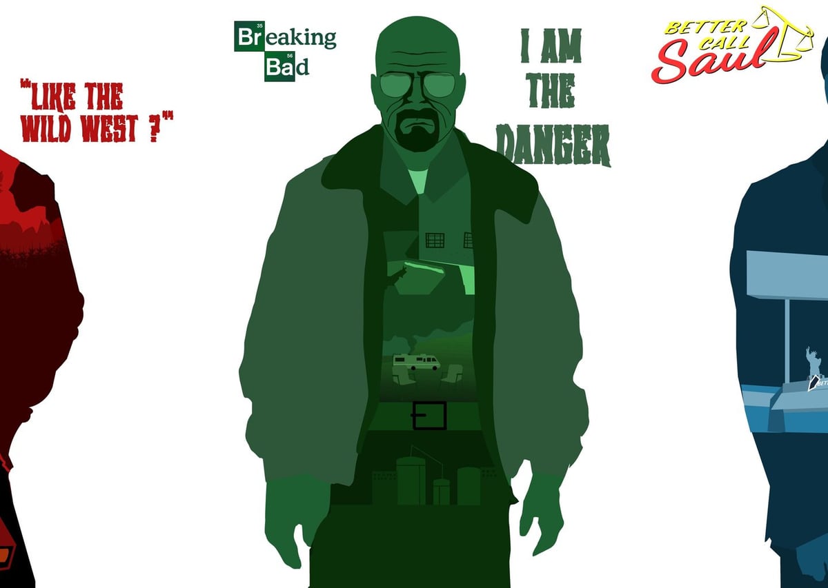 Breaking Bad Üçlemesi Posteri