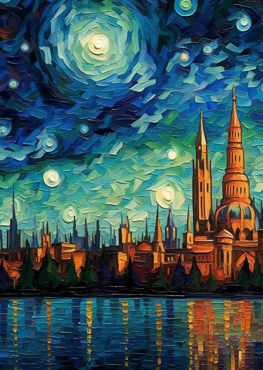 Van Gogh - Yıldızlı Gece