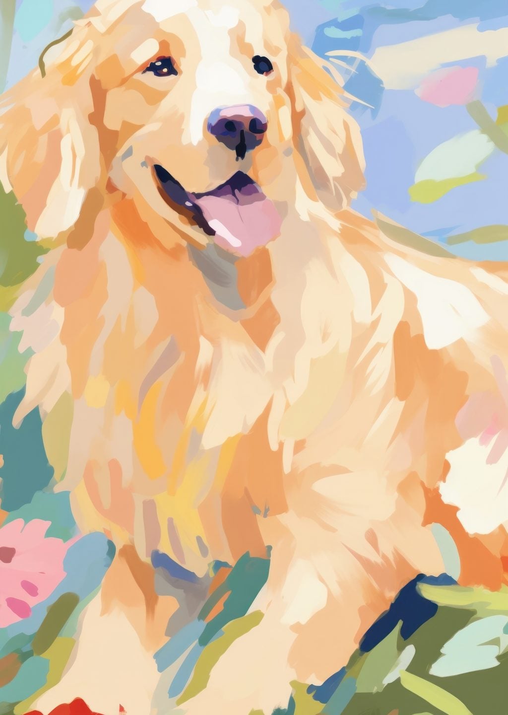Sarışın Golden Retriever: Neşeli Anlar