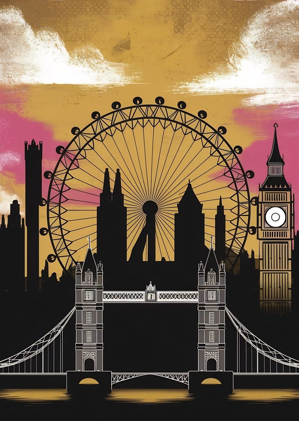 Londra Manzarası: Tower Bridge ve Big Ben