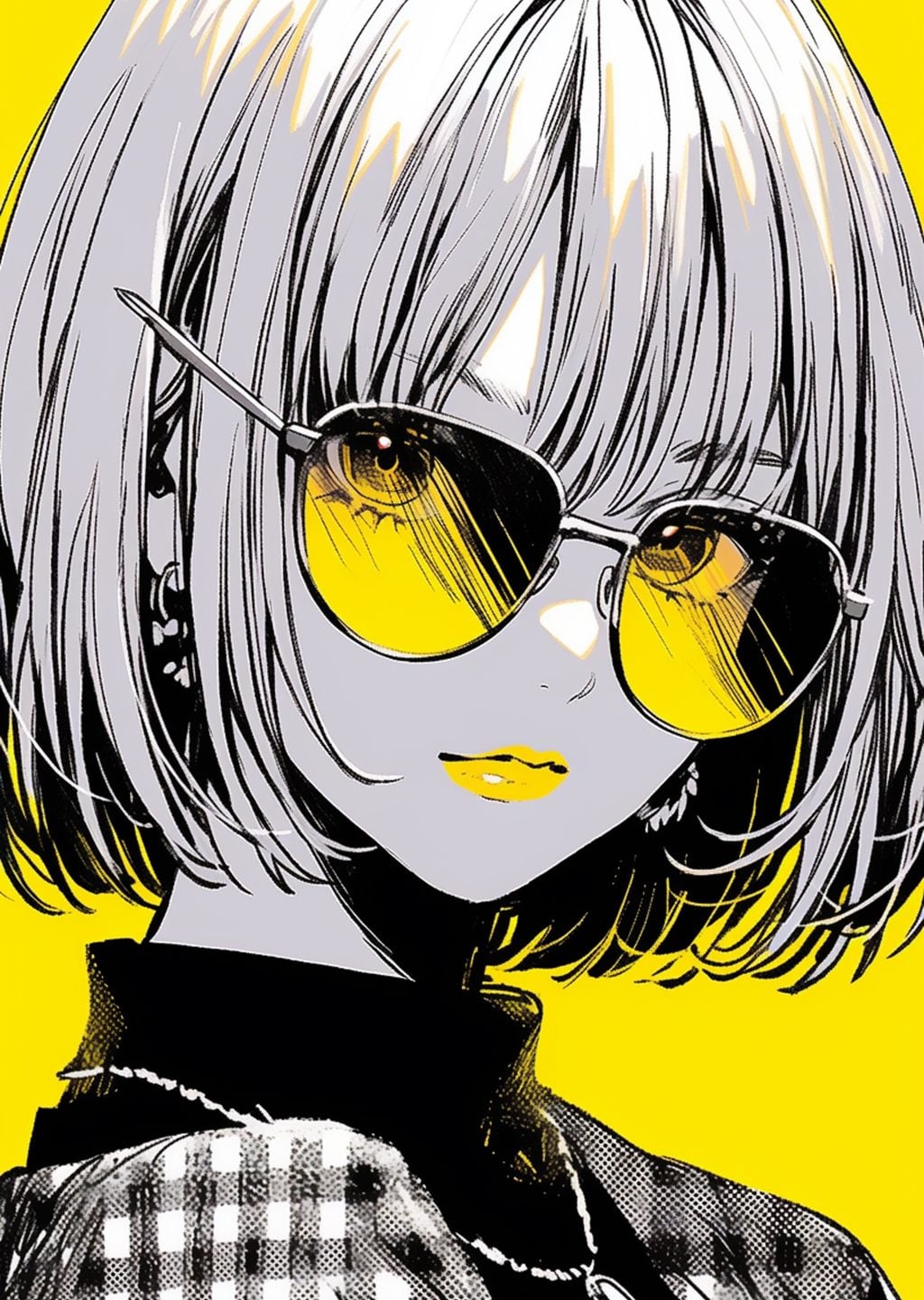 Sarışın Anime Kız