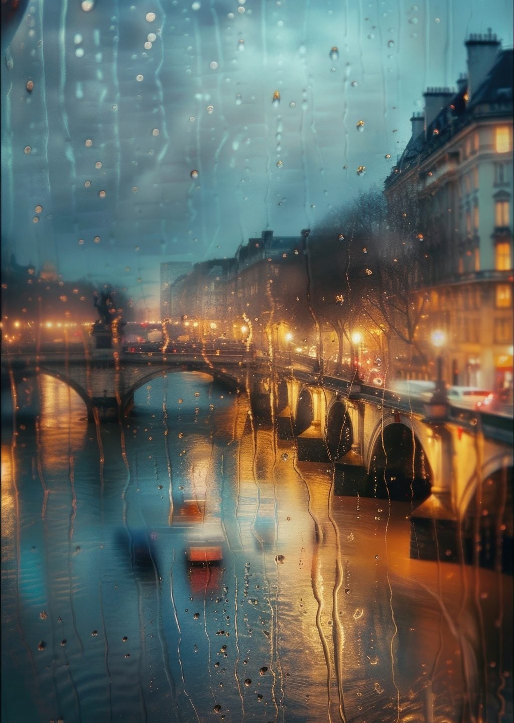 Paris Gece Yağmuru