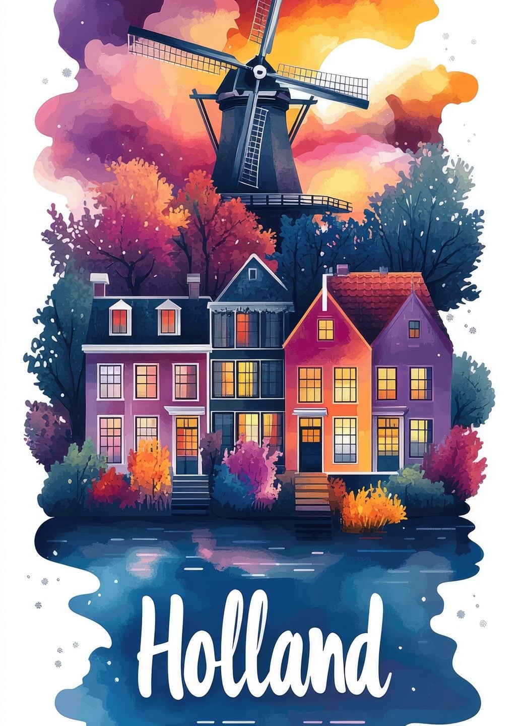 Hollanda: Rüzgar Değirmenleri