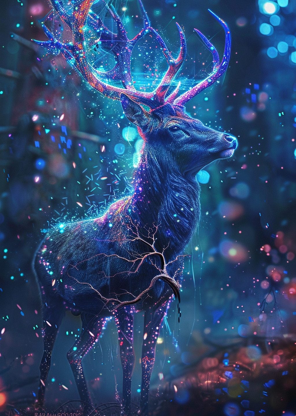 Işıklı Geyik: Doğanın Büyüsü