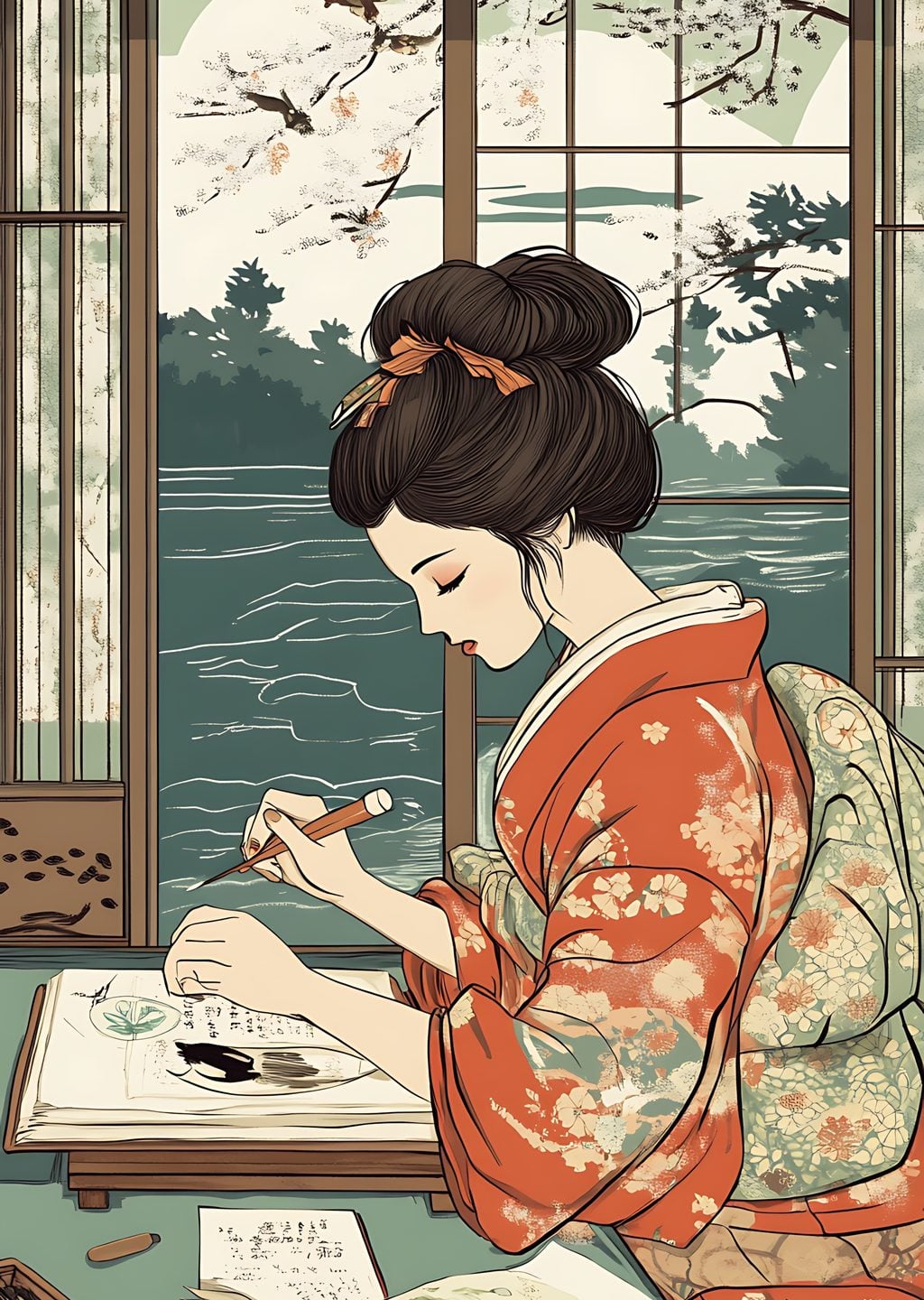 Japon Sanatında Kadın Figürü