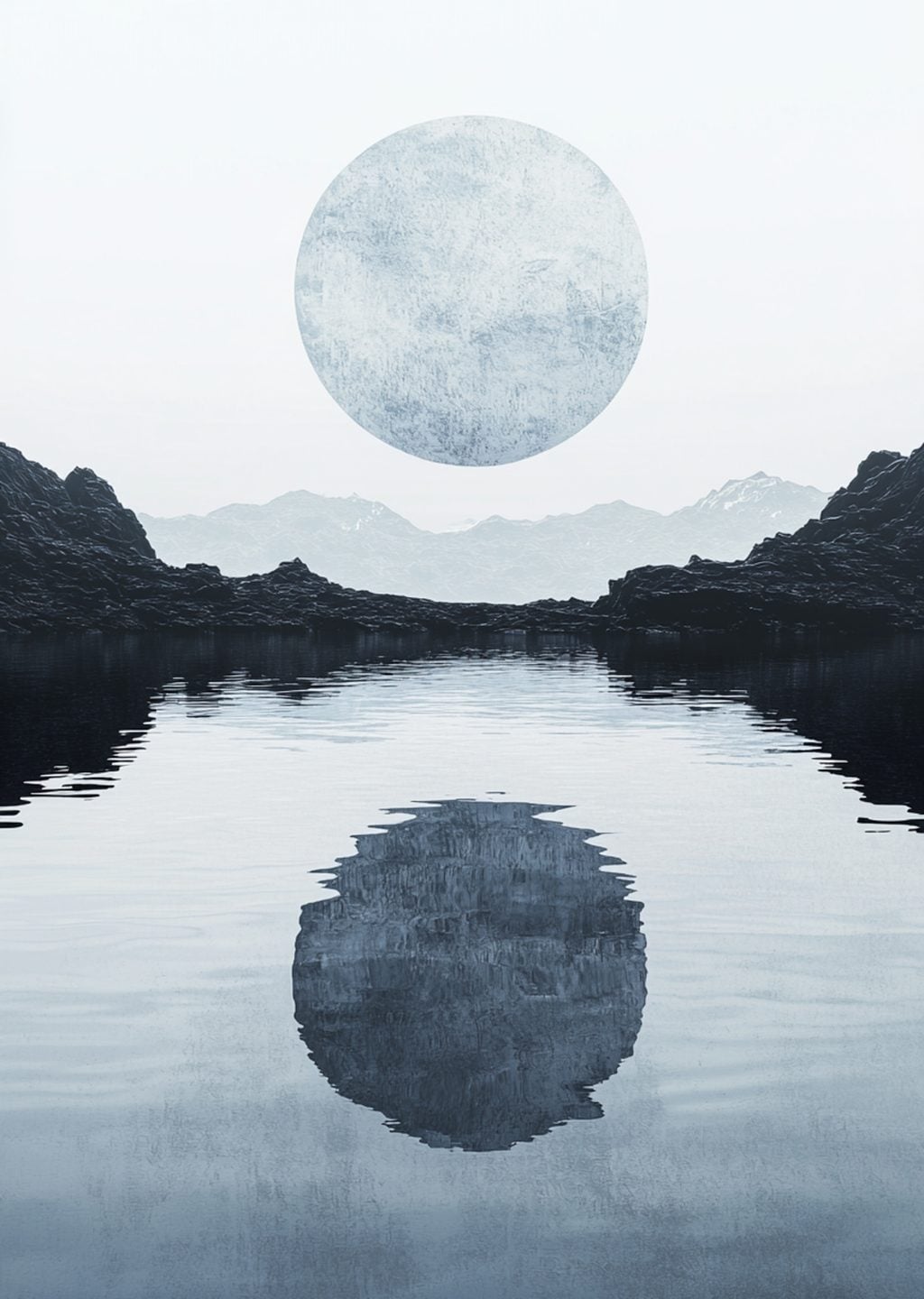 Minimalist Doğa Manzarası