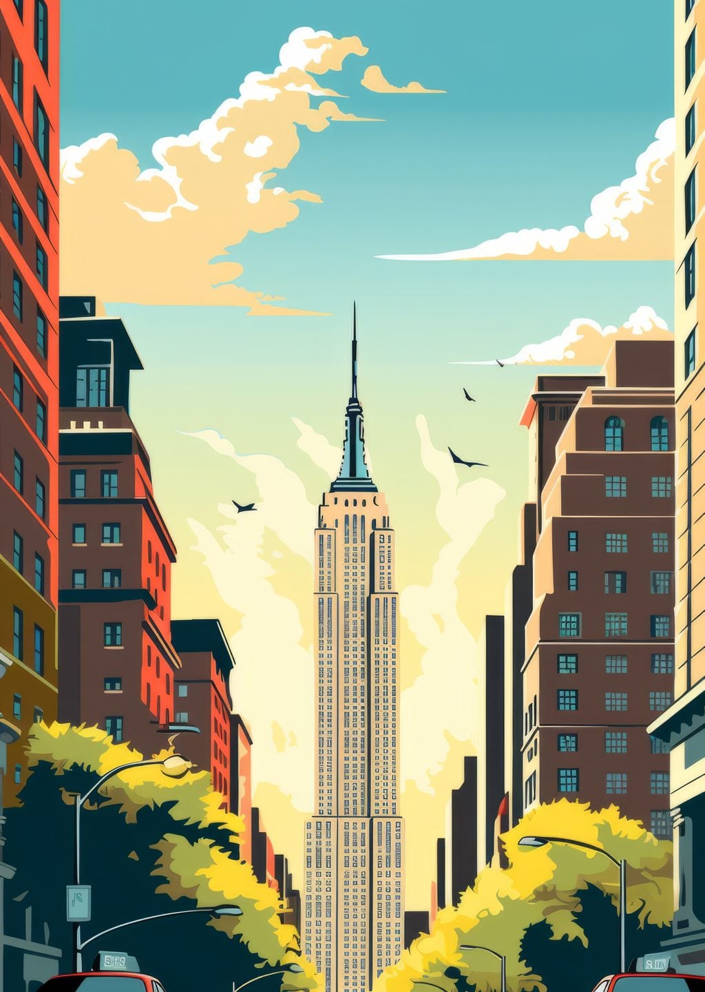 New York Şehri Manzarası