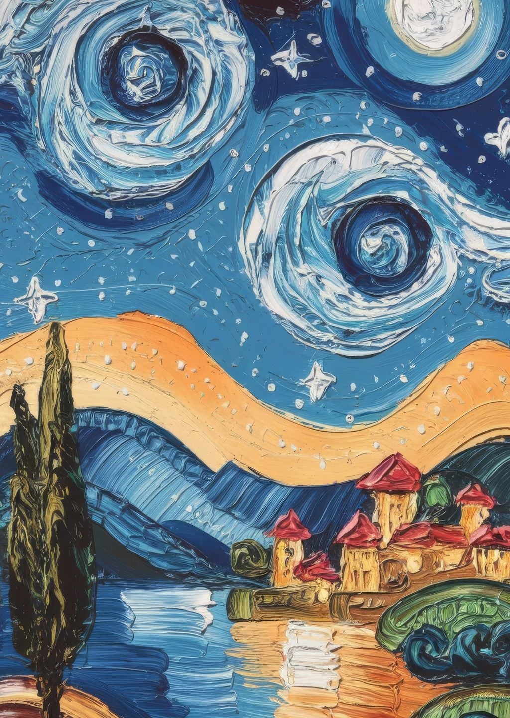 Yıldızlı Gece: Van Gogh'un İkonik Tablosu