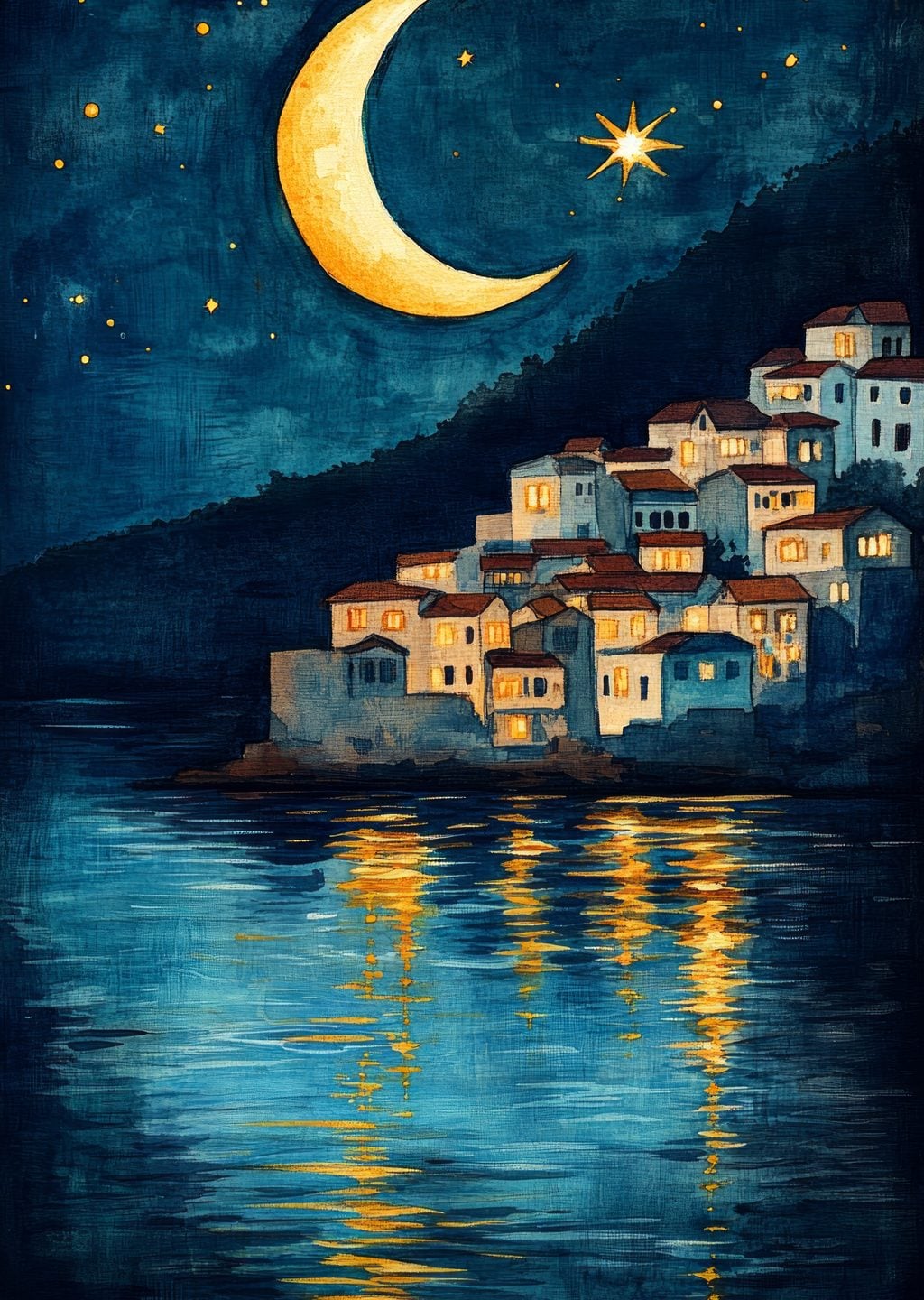 Ay Işığında Köy
