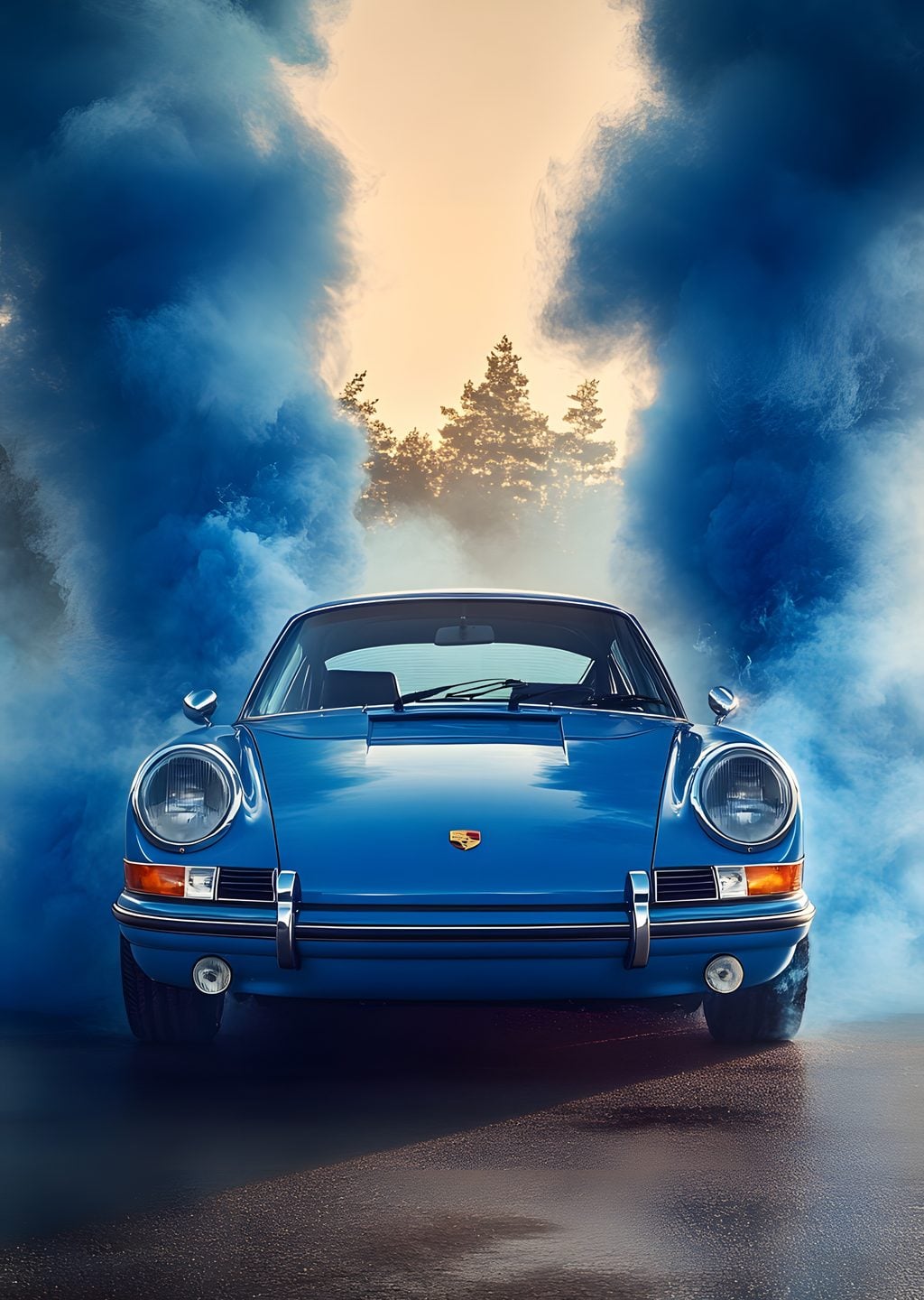 Porsche 911: Mavi Duman