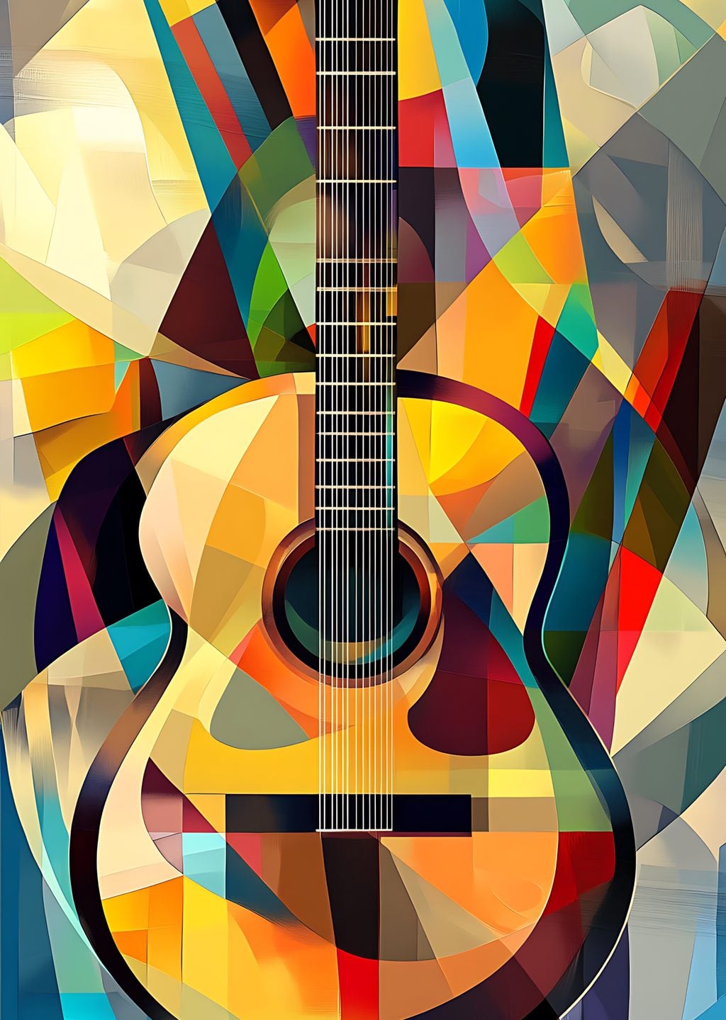 Renkli Gitar