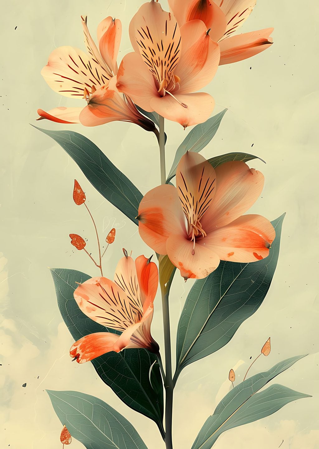 Alstroemeria Çiçekleri