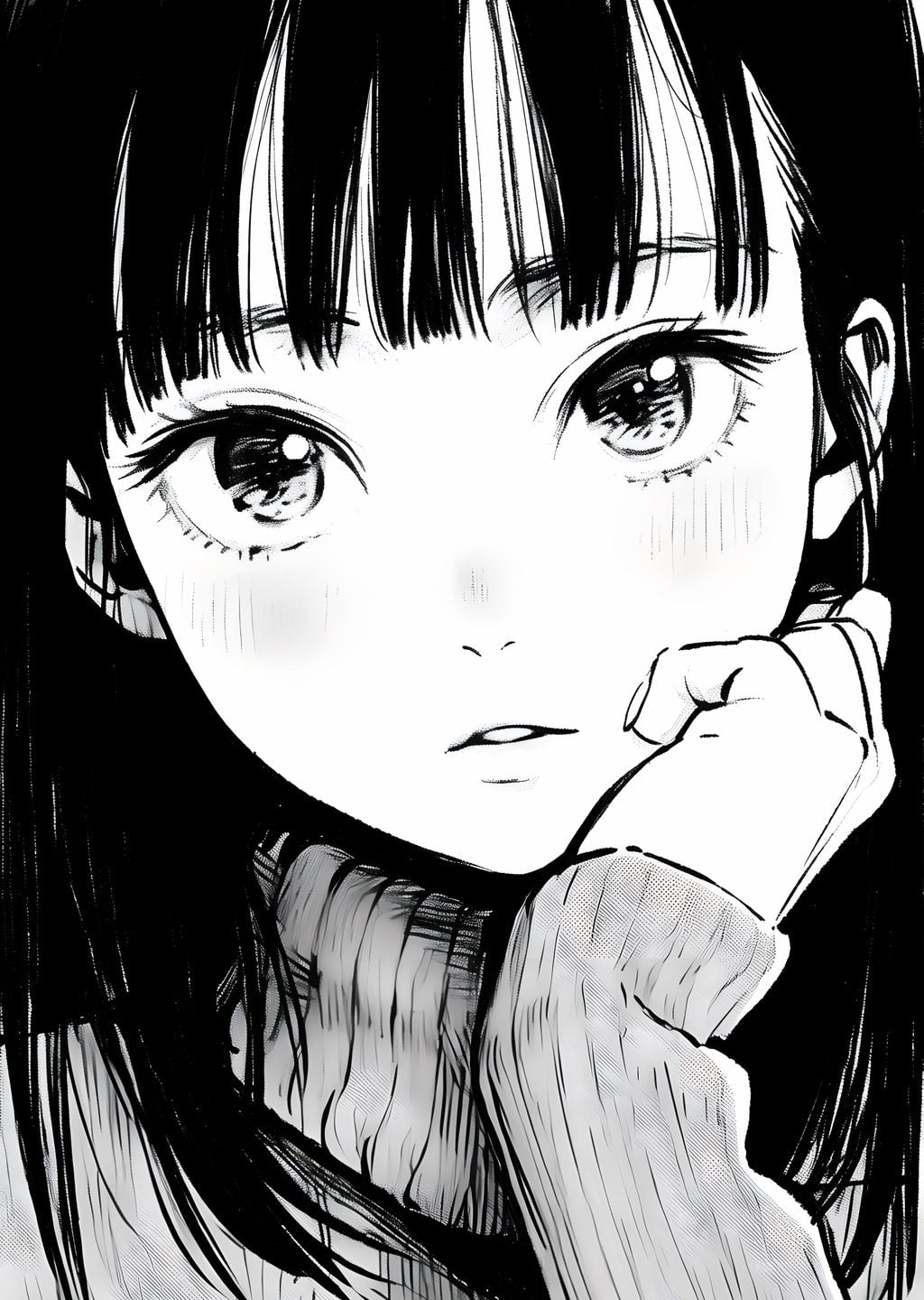 Anime Kız Portresi