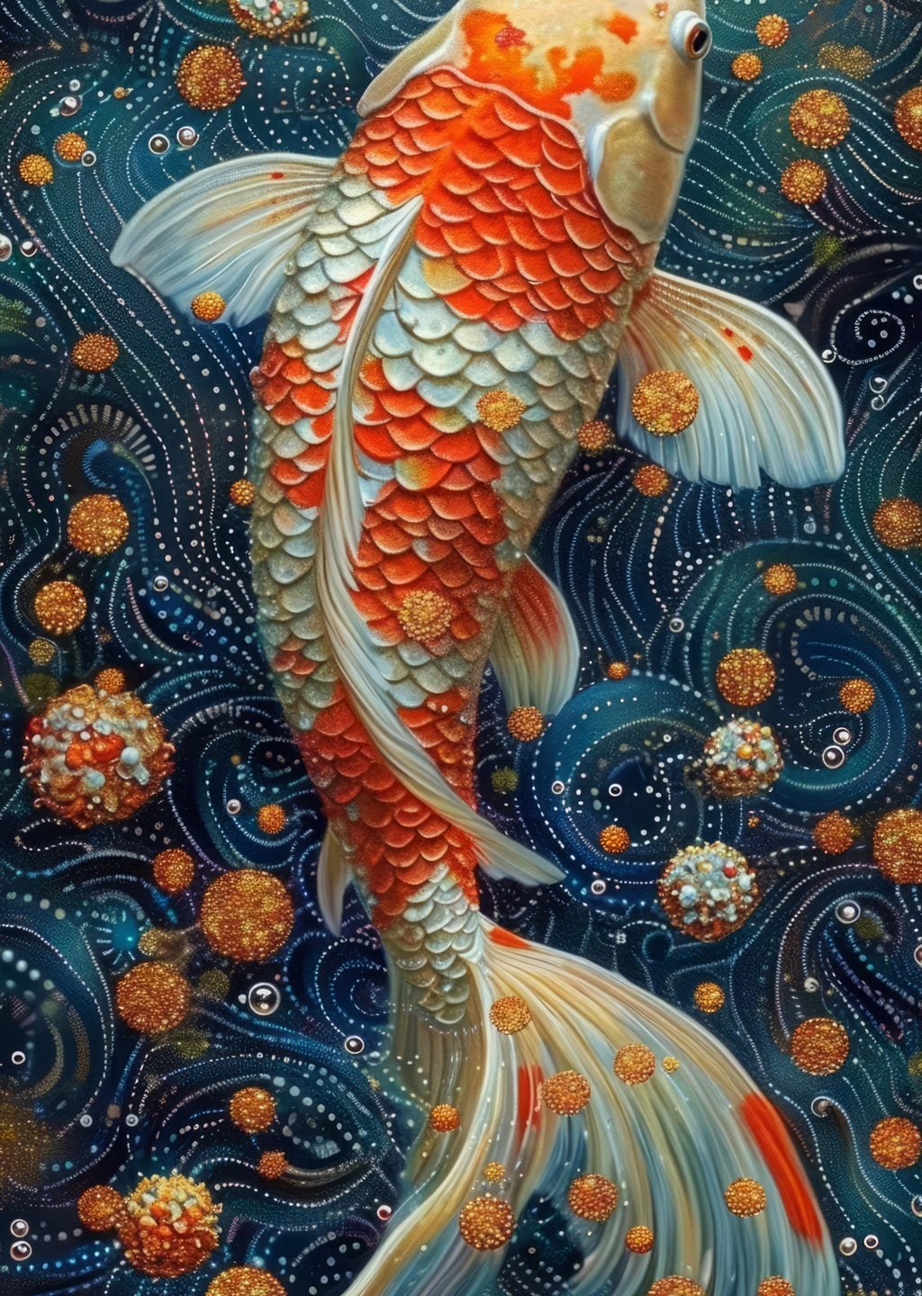 Koi Balığı: Renkli Su Altı Sanatı