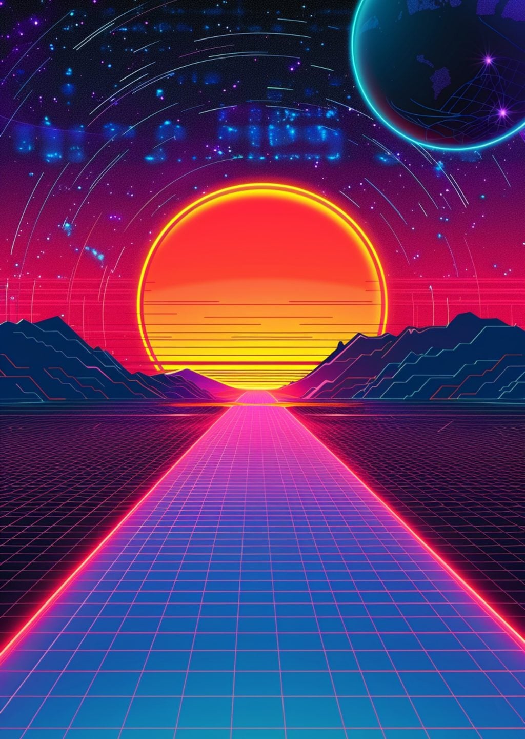 Uzay Manzarası: Retro Gelecek Teması