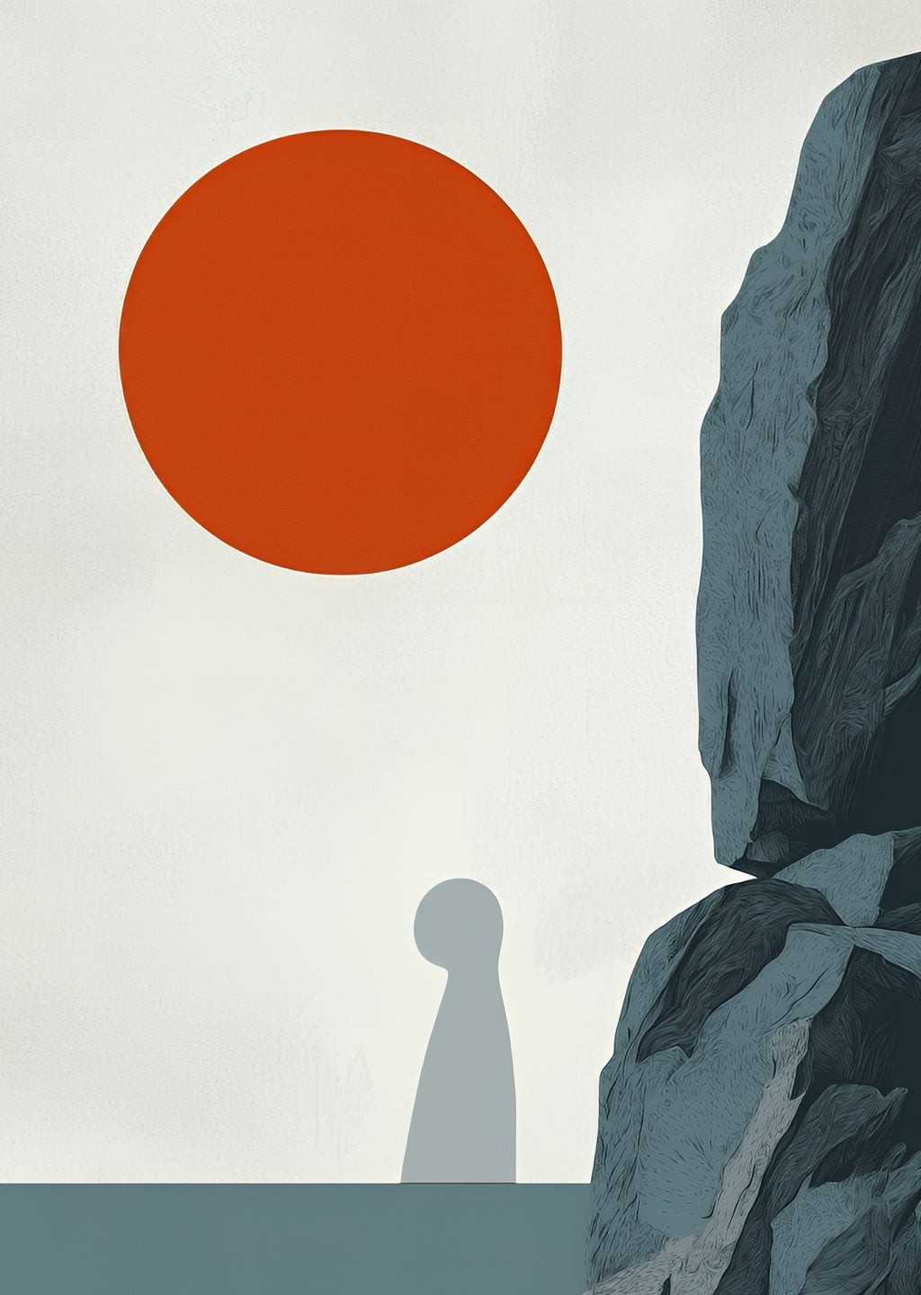 Minimalist Doğa Manzarası