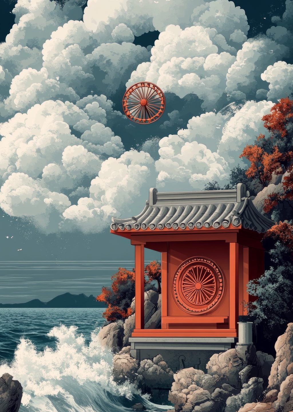 Deniz Kenarında Japon Tapınağı