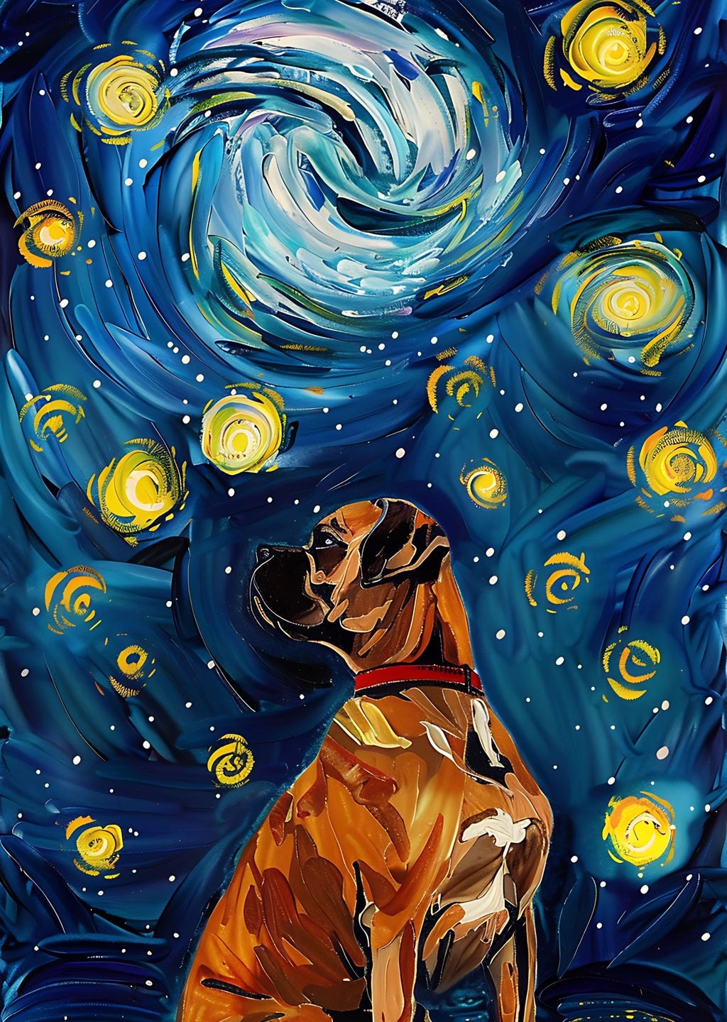 Yıldızlı Gece ve Köpek
