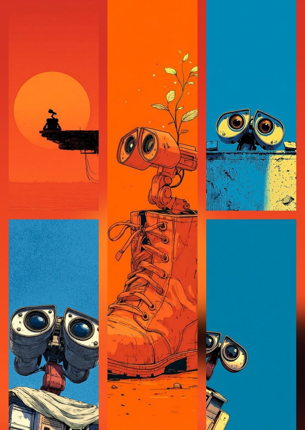 WALL-E Robotu Kolajı