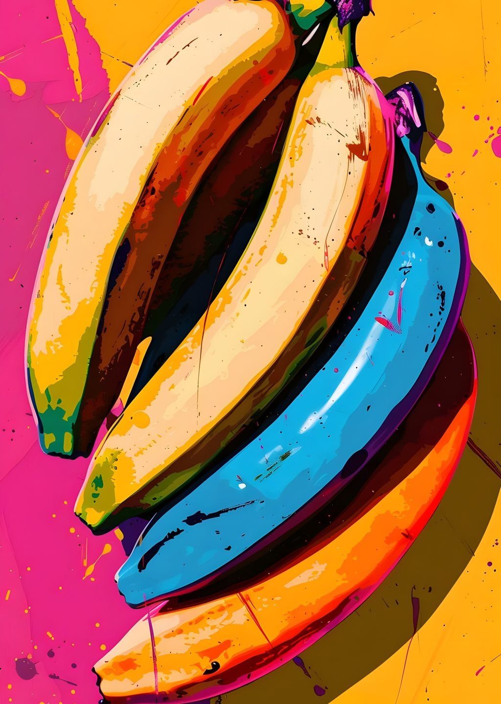Renkli Muzlar: Soyut Sanat