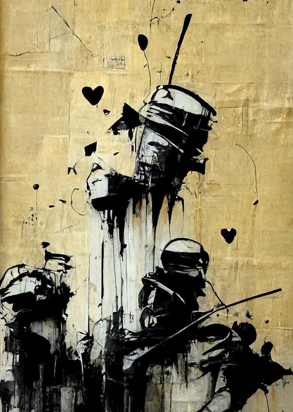 Banksy Esinli Savaşçılar
