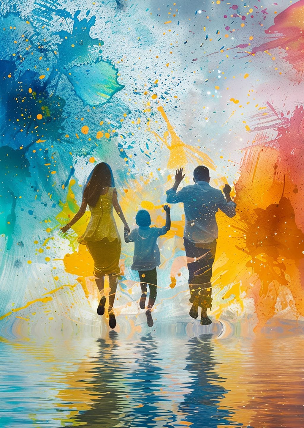 Aile ile Renkli Bir Gün