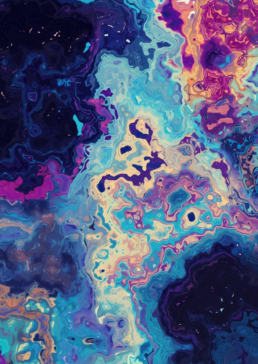 Soyut Sanat: Kozmik Renkler