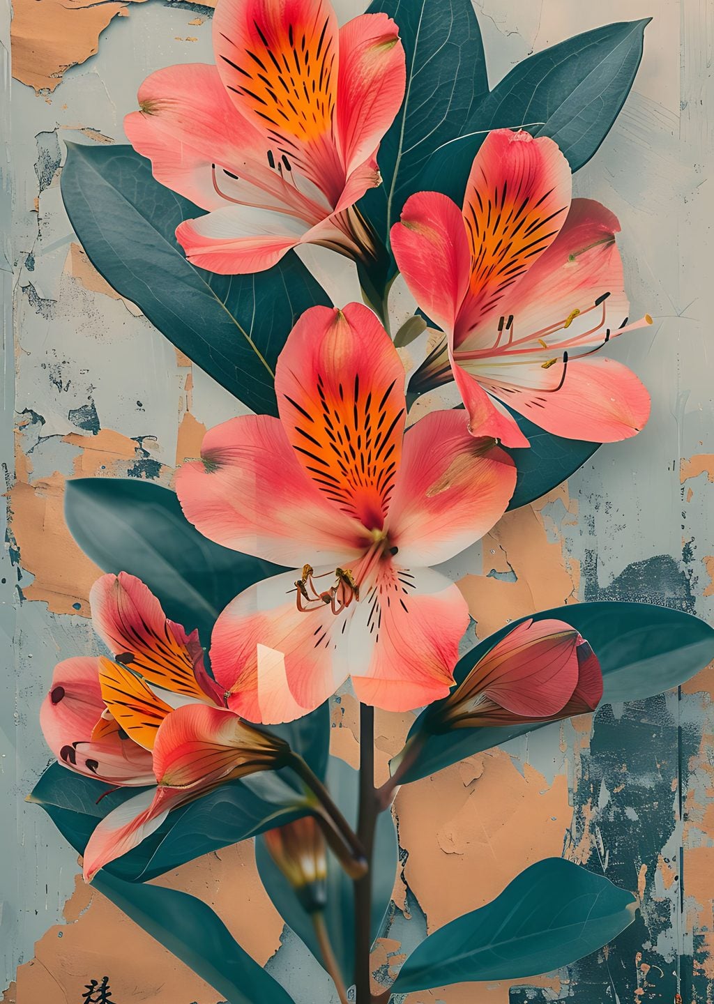 Alstroemeria Çiçekleri