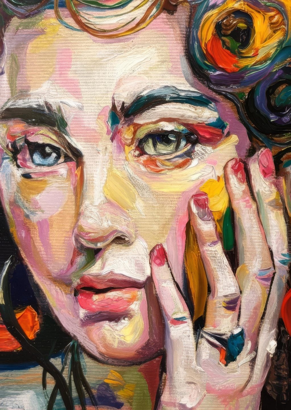 Gizemli Portre: Yağlı Boya Sanatı