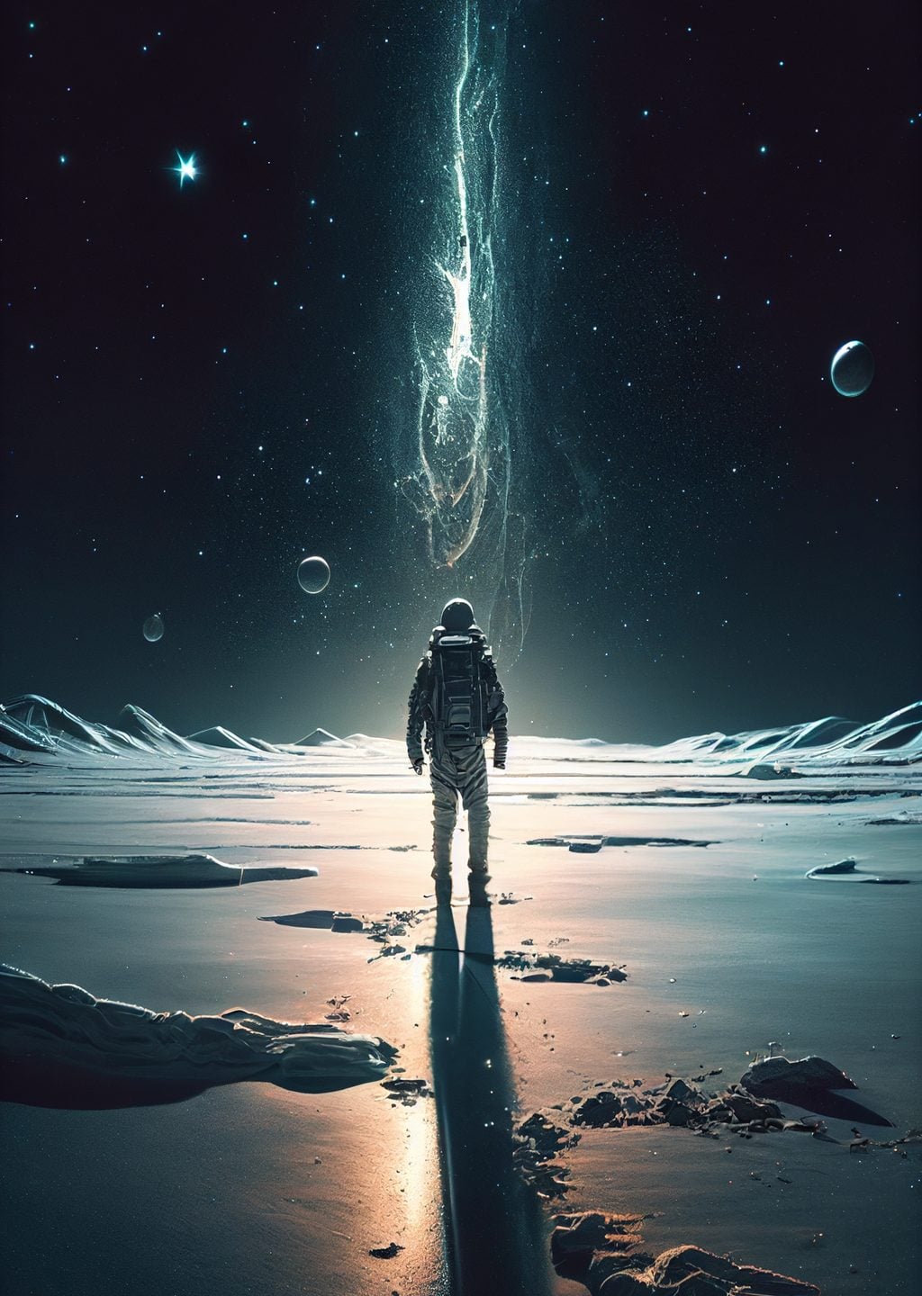 Uzayda Yalnız Bir Astronot