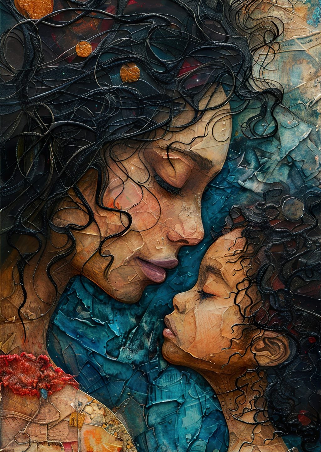Anne ve Çocuk: Sevgi Dolu Bir An