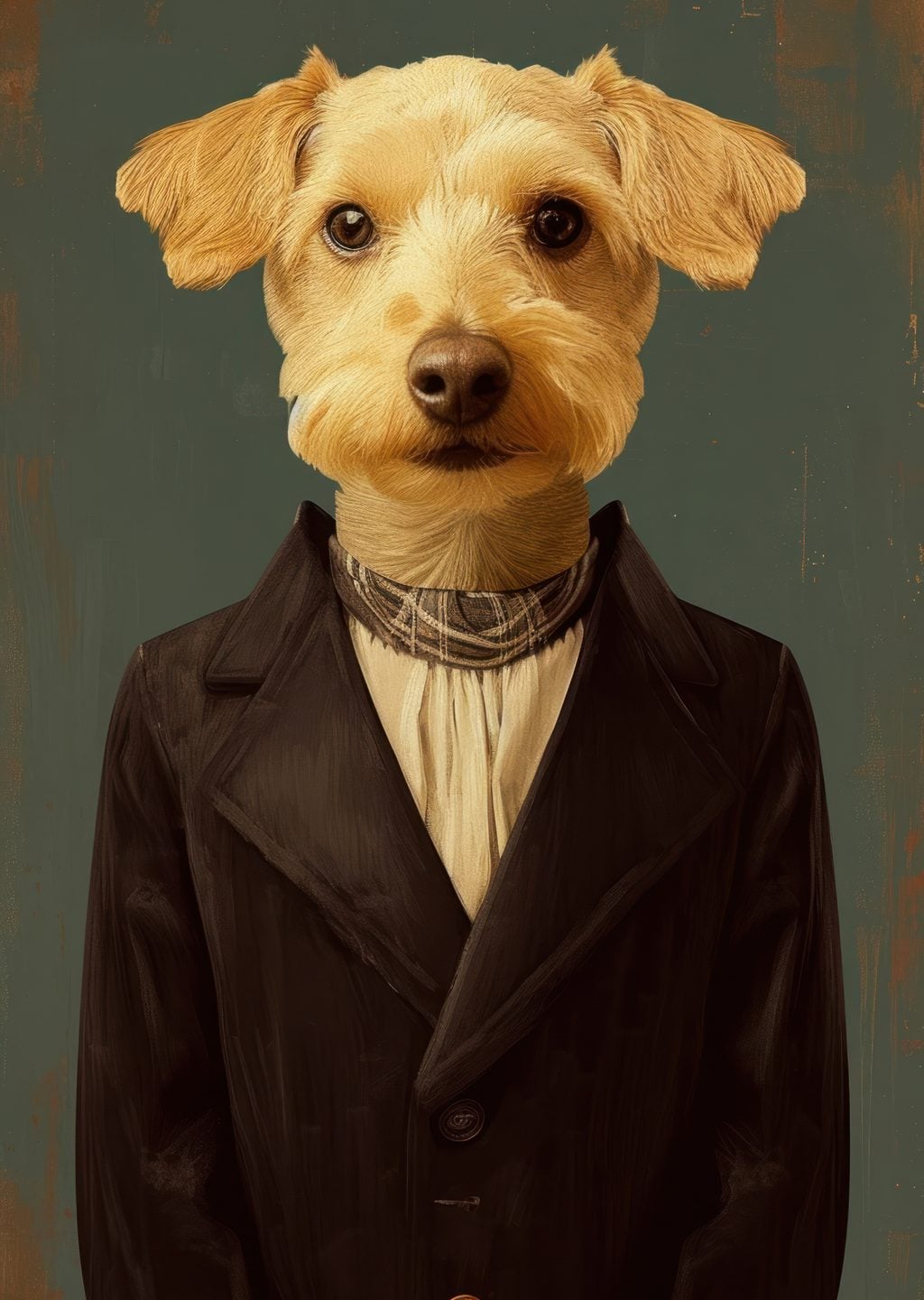 Şık Köpek Portresi