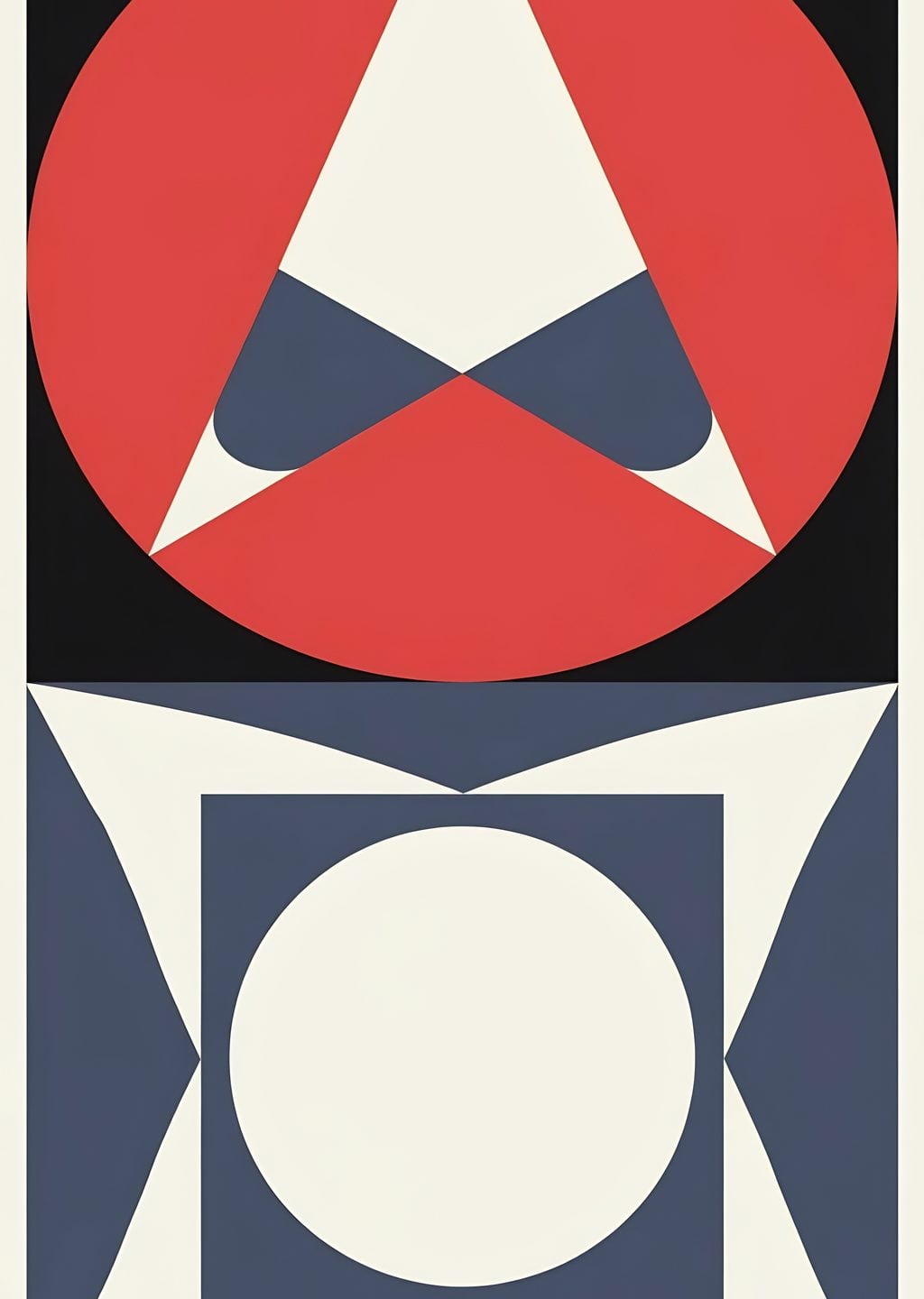 Geometrik Soyut Kompozisyon