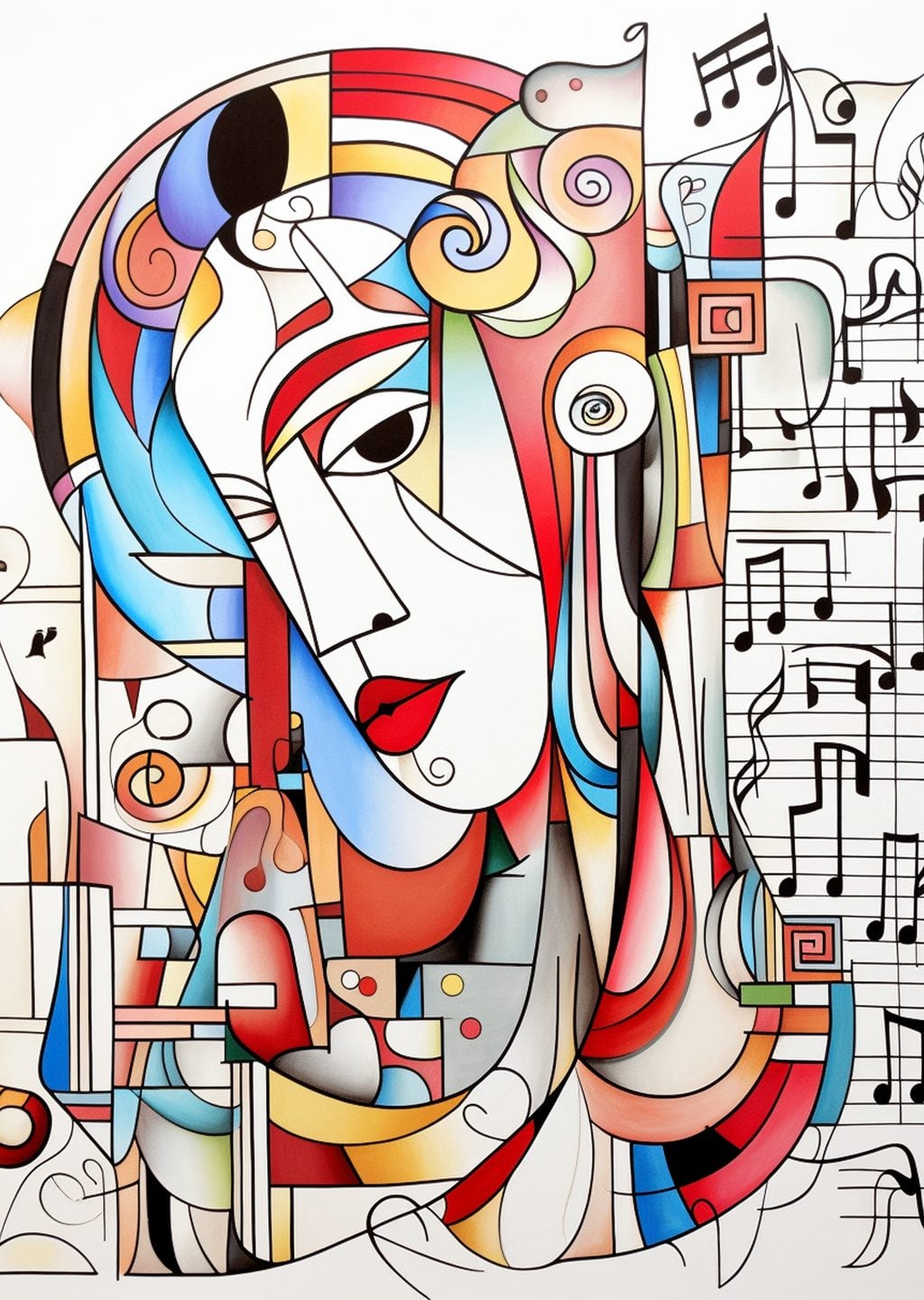 Müzik ve Yüz: Kübist Sanat