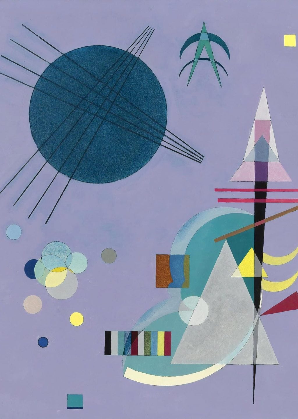 Wassily Kandinsky: Violett-Grün, 1926
