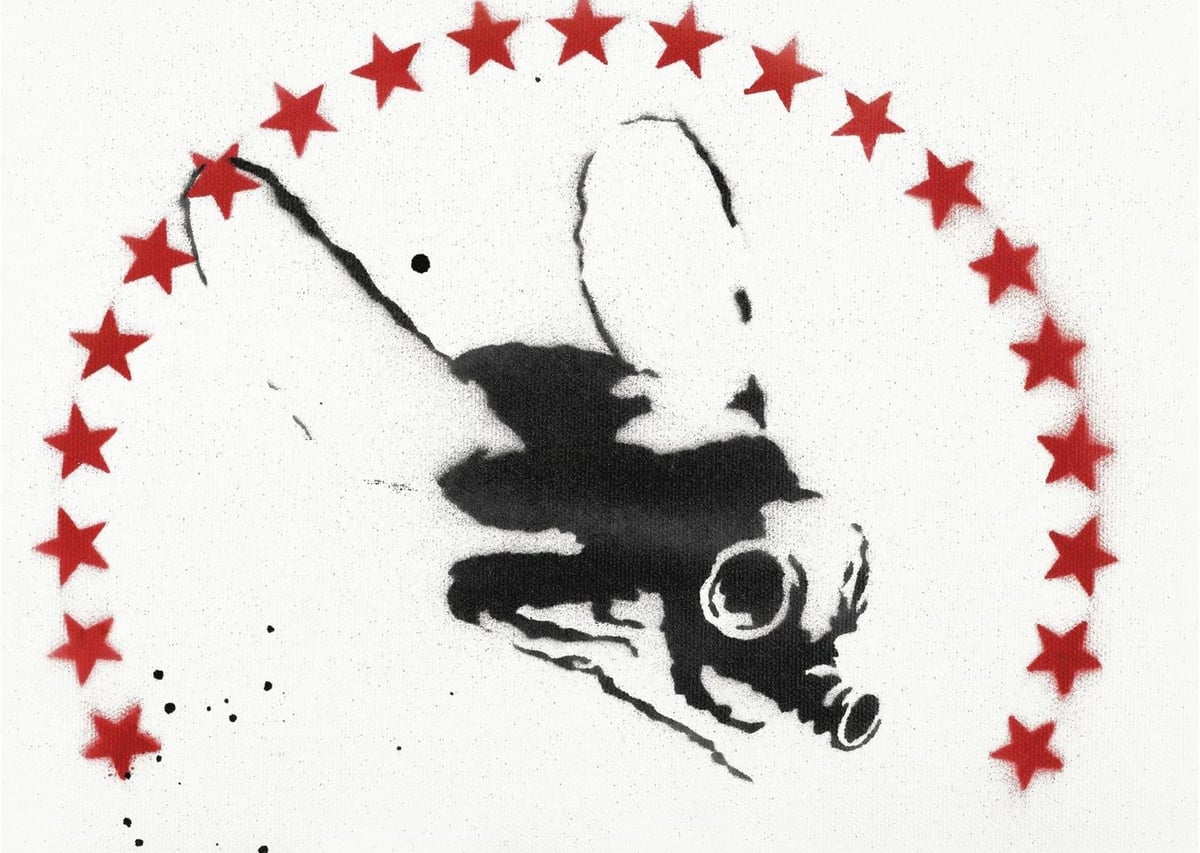 Banksy'nin Domuz Balonu