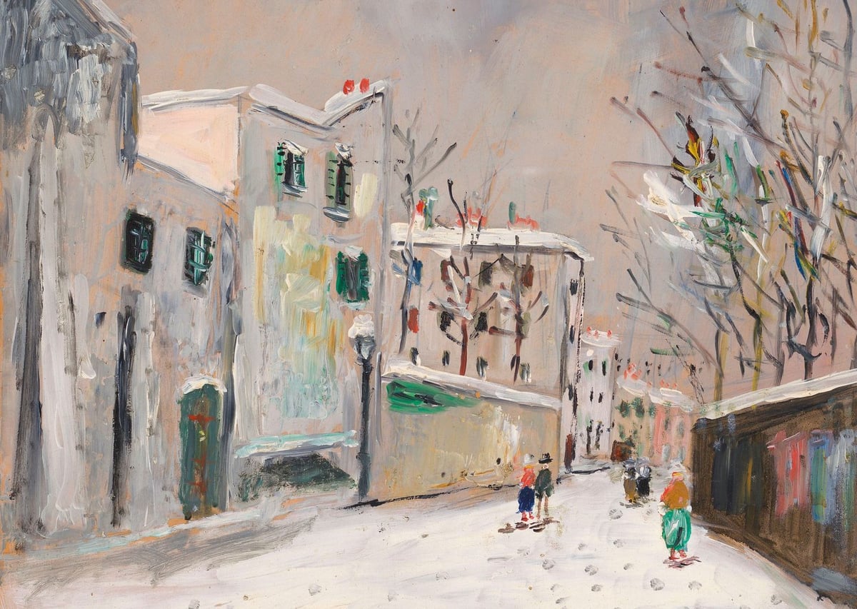 Kış Güneşi Veneux-Nadon