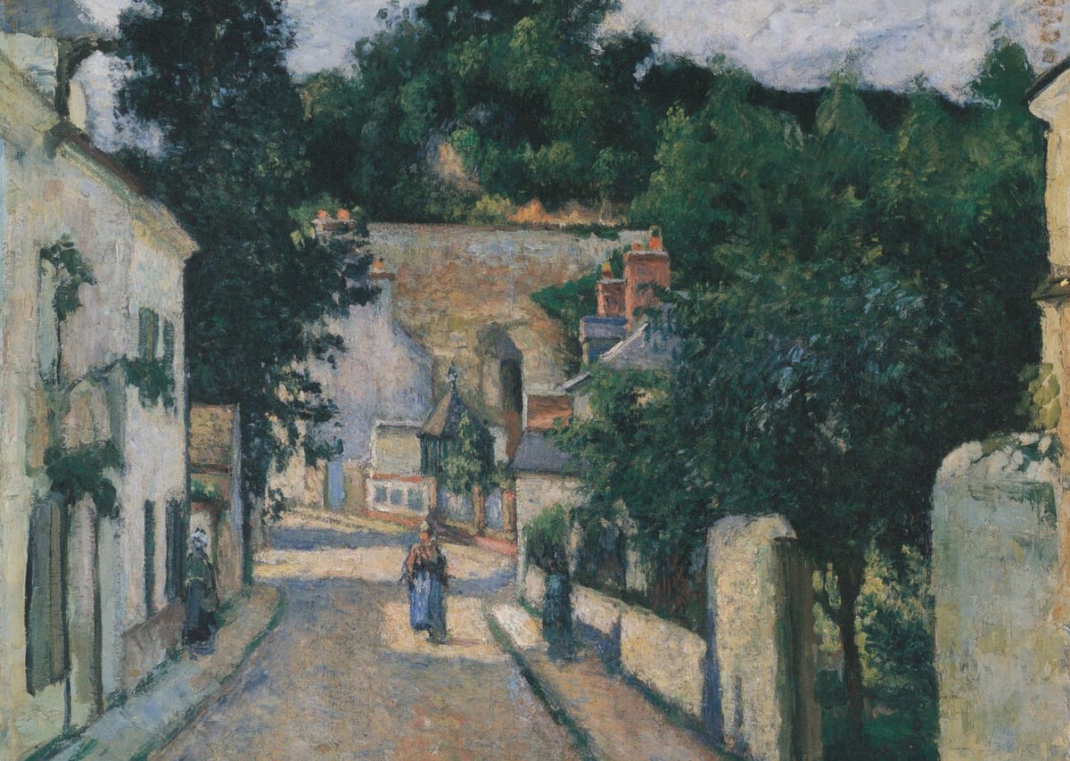 Pontoise'deki Hermitage Caddesi