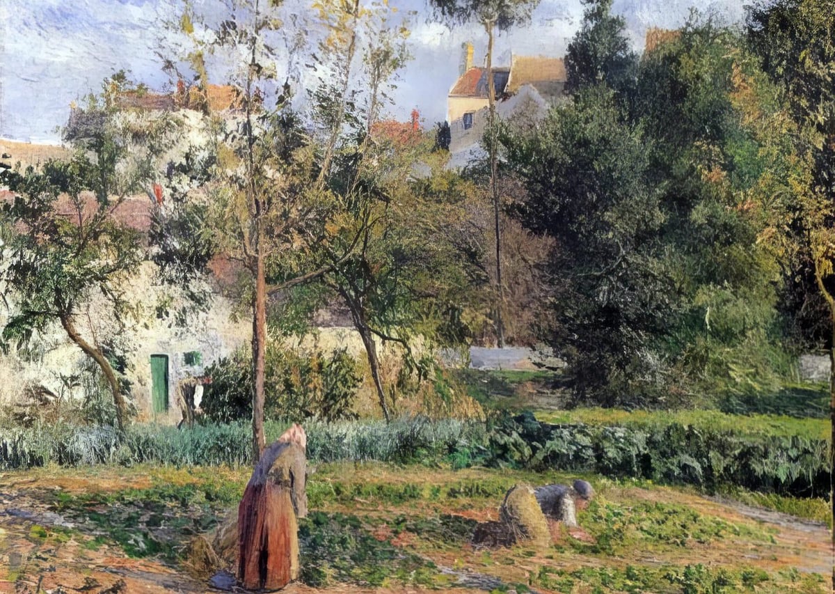 Hermitage'deki Sebze Bahçesi