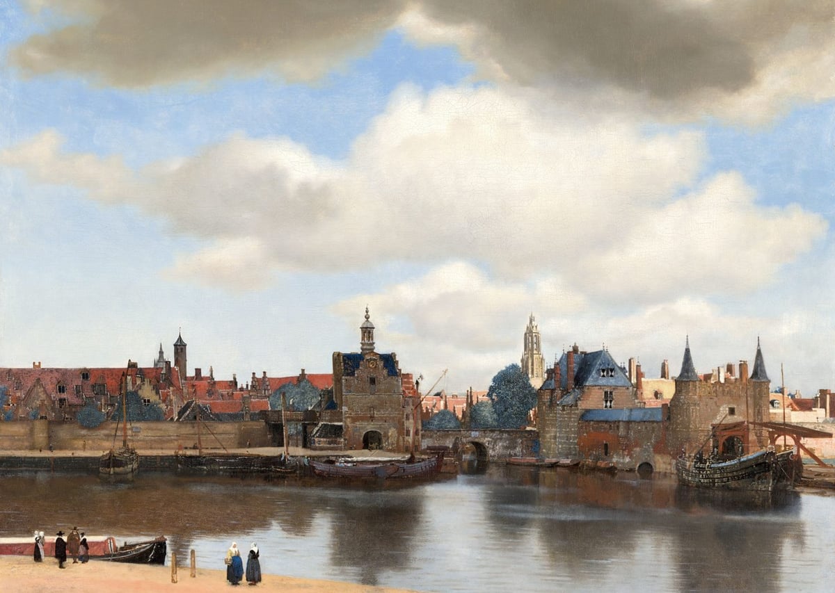 Delft Manzarası